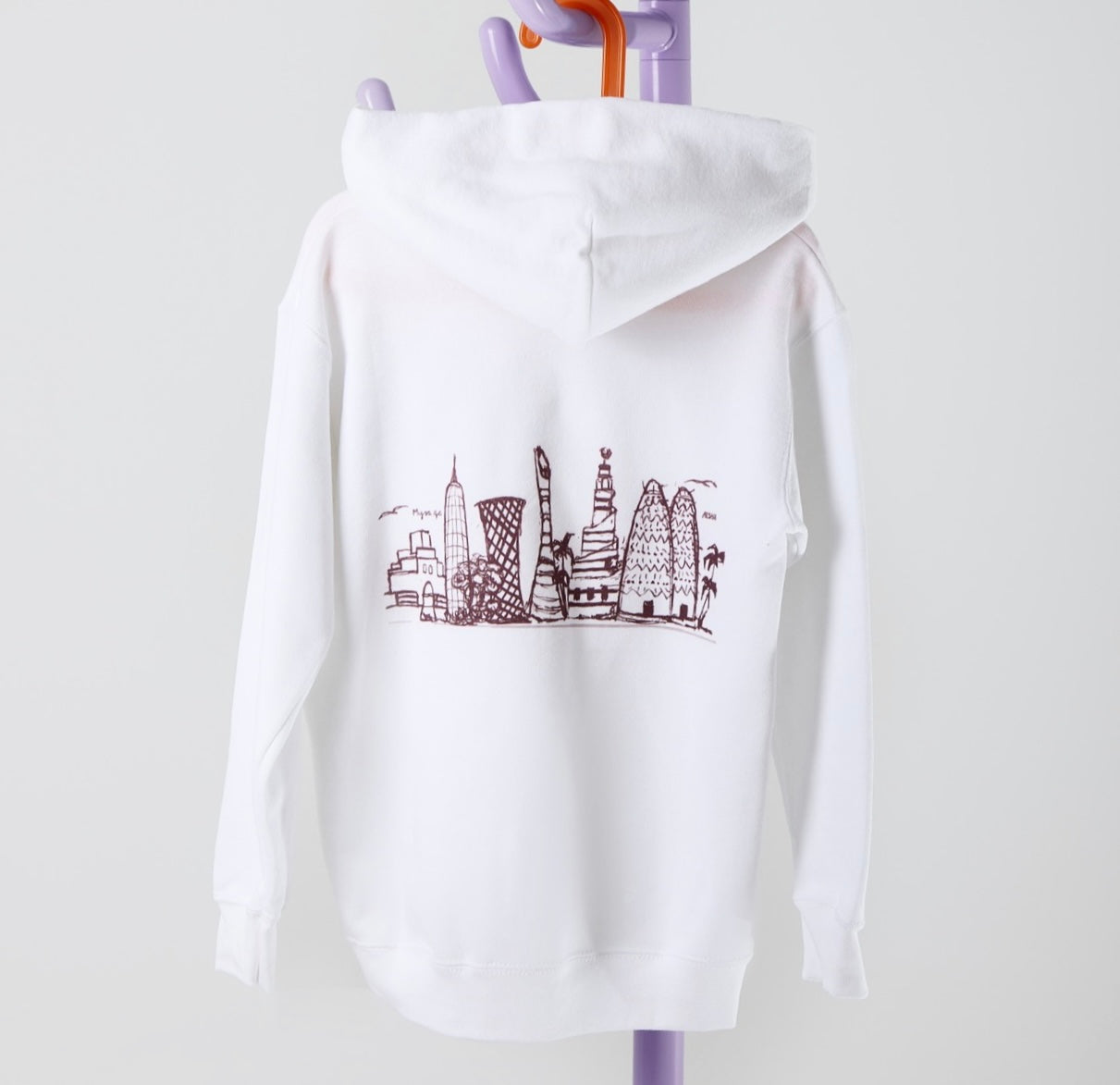 Doha Skyline Hoodie