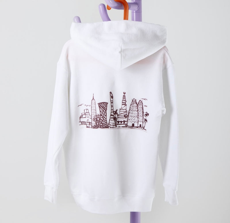 Doha Skyline Hoodie
