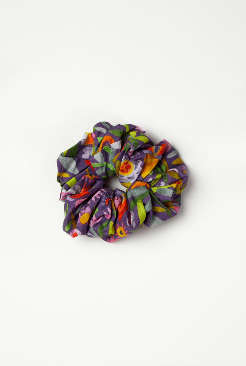 Colorful garden *with scrunchies*