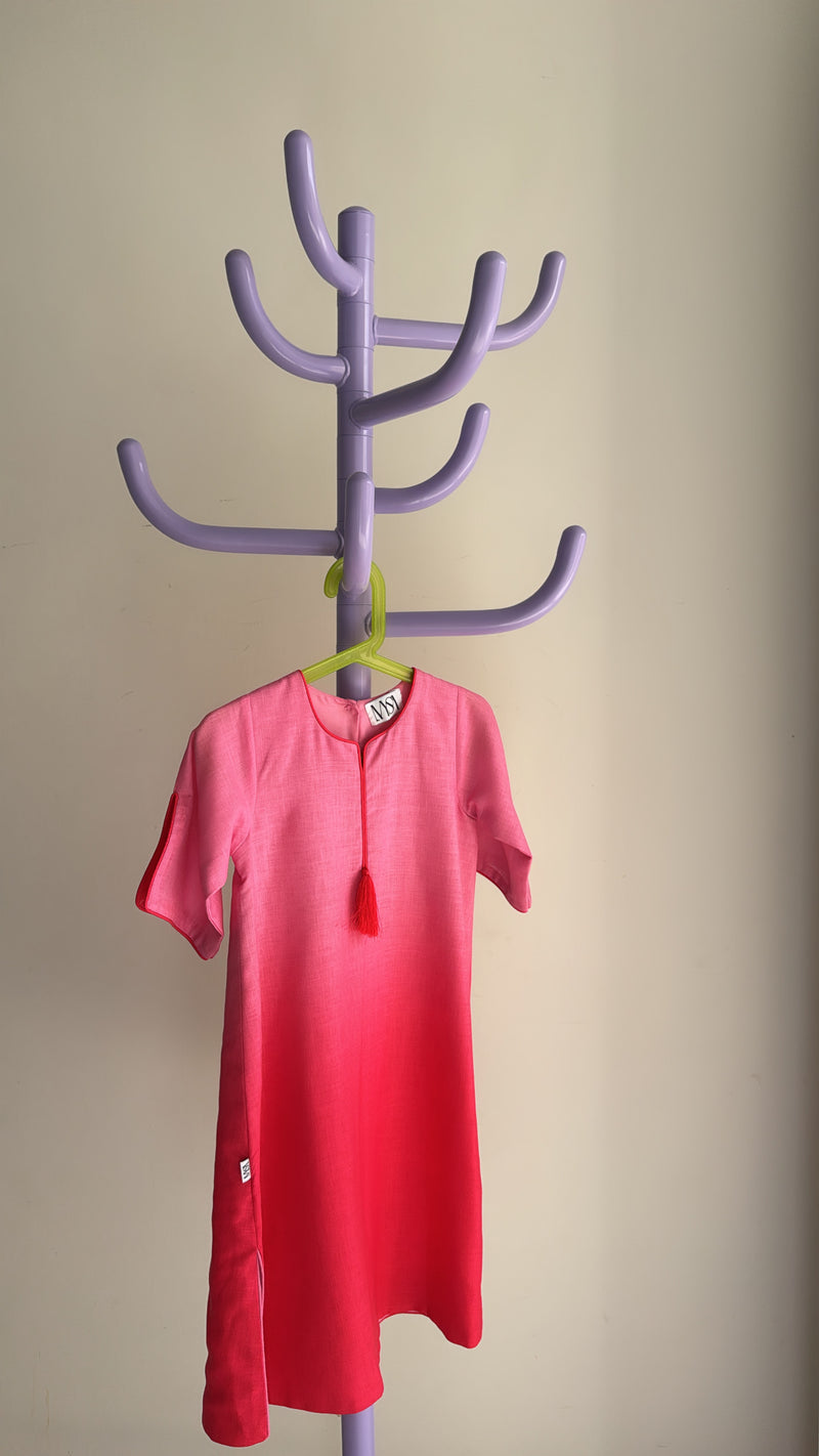 Pink Ombre Jalabya
